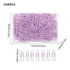 توزيع 200 قرص/علبة مشبك بالألوان من طراز 38MM ملونة مع دبابيس اختبار لعلامات الكتابة Item Picture